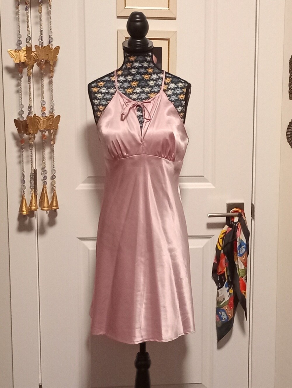 Pink La Senza lingerie slip dress